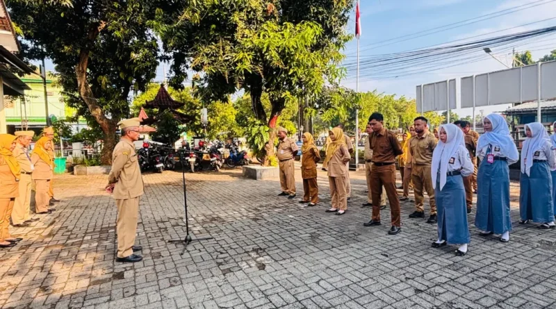 Tingkatkan Kedisiplinan dan Sinergi, Bakesbangpol Pemalang Gelar Apel Bersama