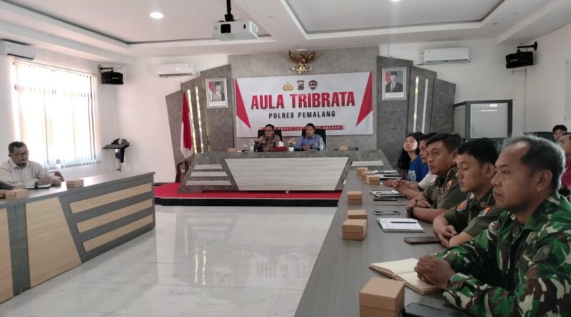 Kawal Kondusivitas Wilayah, Bakesbangpol Pemalang Hadiri Rakor Persiapan Konser Musik “Melepas Penat 2026”