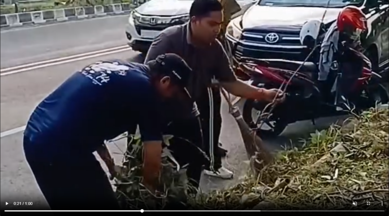 Bakesbangpol Pemalang Laksanakan Kegiatan Korve Jumat Bersih di Jalan Jenderal Sudirman Timur